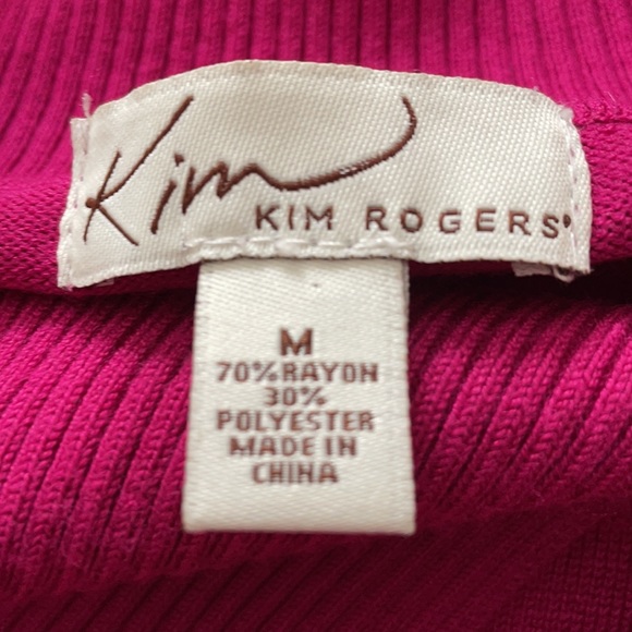 Kim Rogers Sweater Size Medium NWOT - Picture 8 of 8